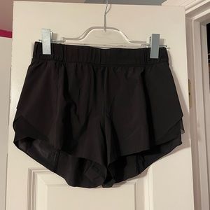 Black Lululemon shorts